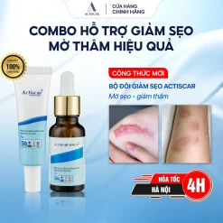 Kem Và Serum Hỗ Trợ Mờ Sẹo Actiscar – Giảm Sẹo Lồi, Sẹo Lõm, Sẹo Rỗ, Sẹo Thâm Lâu Năm