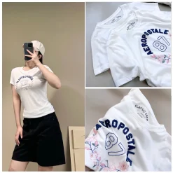 Áo Phông Cotton AERO Cộc Tay Hàng Xuất Khẩu VNXK – Mỏng Mát, Basic Dễ Phối Đồ