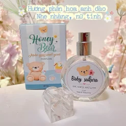 Nước Hoa Honeybear 25ml – Mùi Phấn Em Bé Dịu Nhẹ, Đáng Yêu