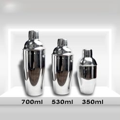 Shaker Inox 350ml – 550ml – 700ml | Bình Lắc Inox Pha Chế Cocktail, Cà Phê, Trà Sữa