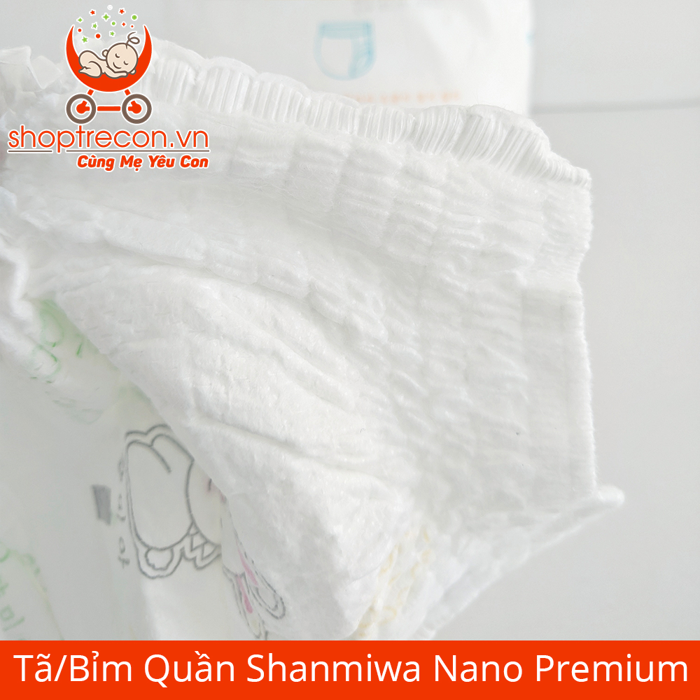 Tã/Bỉm Quần Shanmiwa Nano Premium Size XXL Số Lượng 84 Miếng Cho Bé > 17 Kg
