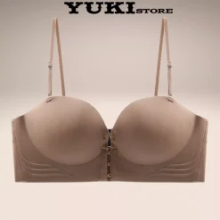 Áo Ngực Không Dây Cài Trước Đệm Dày 5cm Siêu Nâng Ngực Bản To Che Mỡ Thừa – YUKI STORE Mã 946