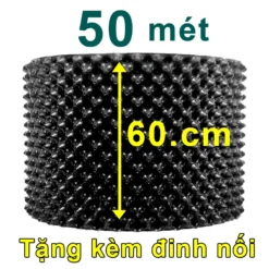 Cuộn Bầu Ươm Cây V6 Cao 60cm Dày 6mm Dài 50 Mét – Nhựa PVC Dẻo Trồng Cây, Ươm Giống Chuyên Dụng