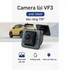 Camera Lùi Cho Xe VinFast VF3 – VF5 Cắm Jack Zin, Hình Ảnh Sắc Nét, Dễ Lắp Đặt