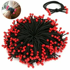 Set 20 Dây Buộc Tóc Cherry Dễ Thương – Phụ Kiện Tóc Nữ Qiqishop