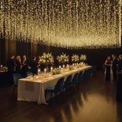 Dây Đèn LED Trang Trí Thả Mành 6m – 8m – 12m – 16m Chống Nước | Dùng Ngoài Trời & Trong Nhà