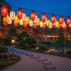 ĐÈN LỒNG VẢI HỒNG KÔNG – ĐÈN LỒNG NHẬT BẢN CHỐNG NƯỚC