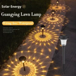 Đèn LED Năng Lượng Mặt Trời Trang Trí Sân Vườn