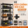 Bali Kệ Sắt Gỗ V Lỗ 40x120x180cm Kệ Đa Năng Cao Cấp Nhiều Kích Thước Lựa Chọn