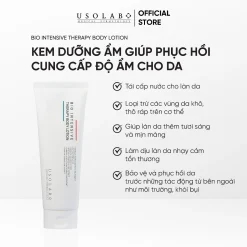 Kem Dưỡng Ẩm Phục Hồi Da Toàn Diện USOLAB Therapy Body Lotion 250ml