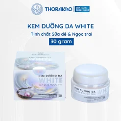 Kem Thorakao Dưỡng Trắng Da Sữa Dê Ngọc Trai 30G – Dưỡng Ẩm, Sáng Da Tự Nhiên