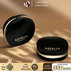 Kem Nền Katelyn Che Khuyết Điểm 4 In 1 – Lớp Nền Mỏng Mịn Tự Nhiên (Tặng Bông Mút + Kem Che Khuyết Điểm)