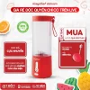 Máy Xay Sinh Tố Cầm Tay Lazychef 3in1 450ml – Xay Đá Cực Nhuyễn, Sạc Pin Tiện Lợi