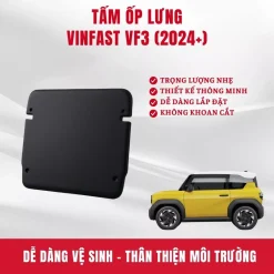 Ốp Lưng Ghế VinFast VF3 Nhựa PP Sợi Thủy Tinh HUVI – Bảo Vệ Ghế, Tăng Thẩm Mỹ Nội Thất