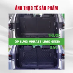 Combo Ốp Lưng Ghế Cho VinFast Limo Green HUVI – Bảo Vệ Nội Thất, Tăng Thẩm Mỹ Cho Xe