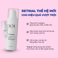 Tinh Chất Hỗ Trợ Trẻ Hóa, Cải Thiện Độ Đàn Hồi Da Geek&Gorgeous A-Game 5 0.05% Retinal Serum 30ml