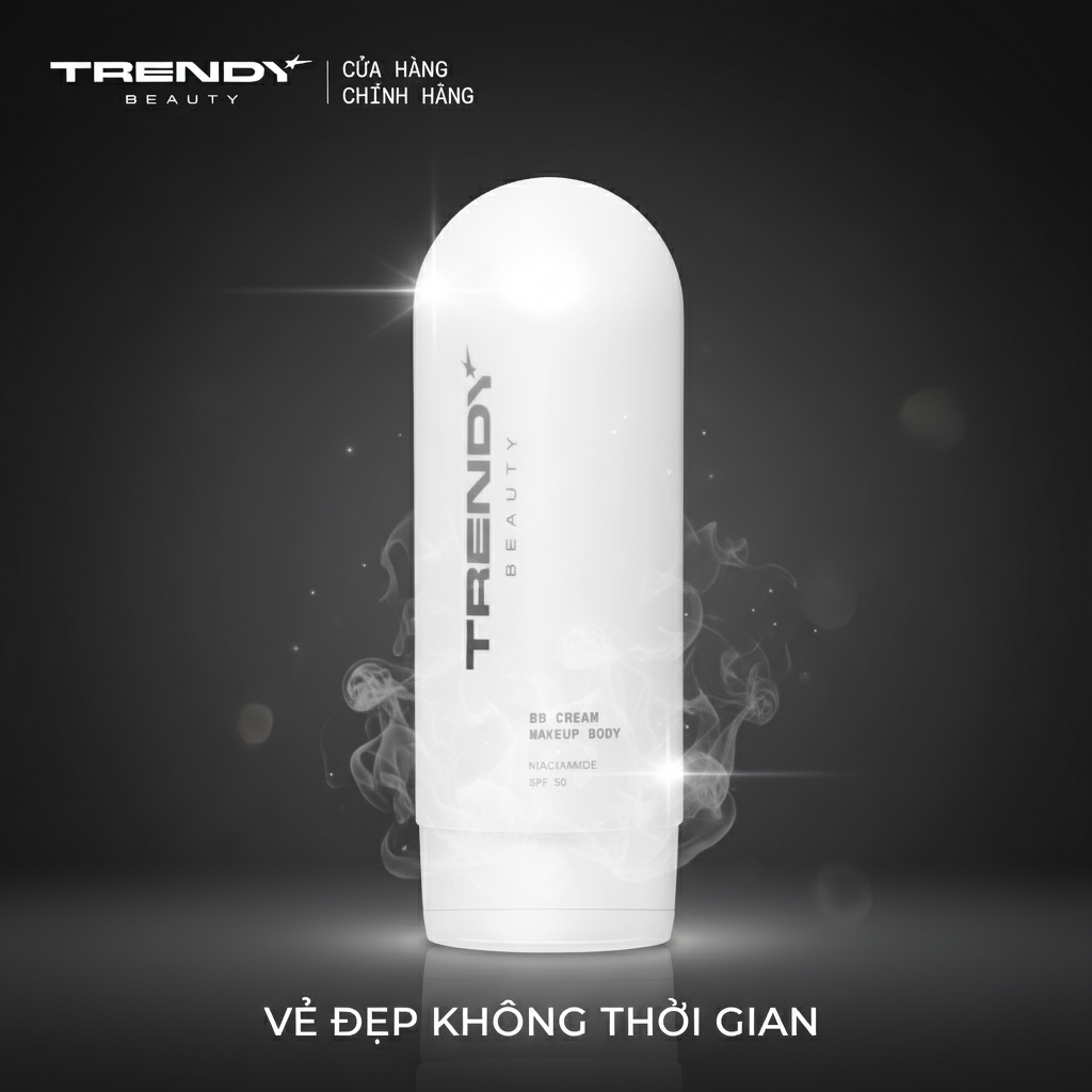 KEM BB DƯỠNG TRẮNG & TRANG ĐIỂM TOÀN THÂN TRENDY BEAUTY